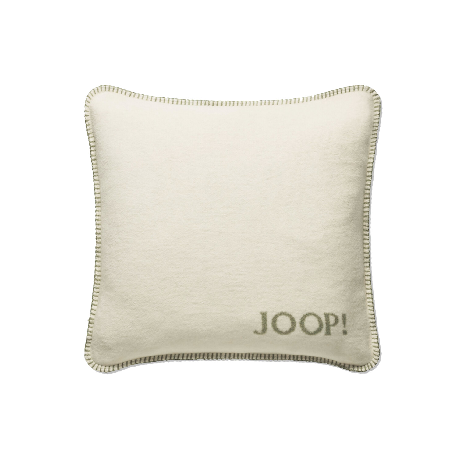 Joop! Uni Doubleface-Kissen ohne Füllung 50x50cm ecru-salbei ab 31,00 ...
