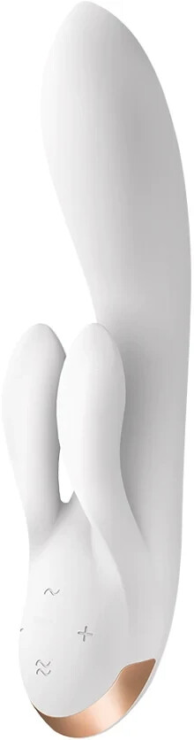 Satisfyer Double Flex blanc