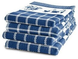 Damai Kitchen towels DDDDD Dutchie blue set of 6
