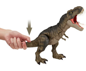 Buy Mattel Jurassic World Thrash n devour Tyrannosaurus Rex from