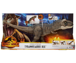 Buy Mattel Jurassic World Thrash n devour Tyrannosaurus Rex from