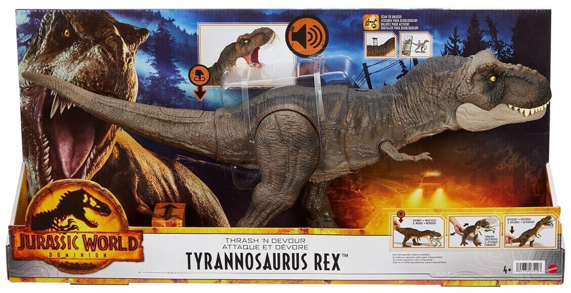 Dinosaurio rex de mattel on sale