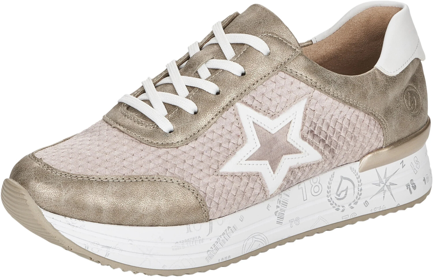 Remonte Dorndorf Low Top Trainers (D1304) beige