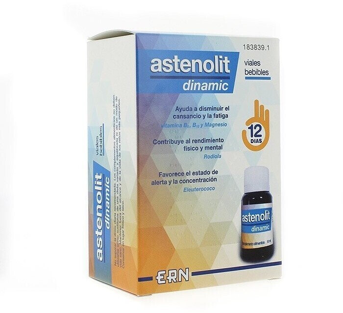Laboratorios ERN Astenolit Dinamic drinkable vials (12 pcs.)