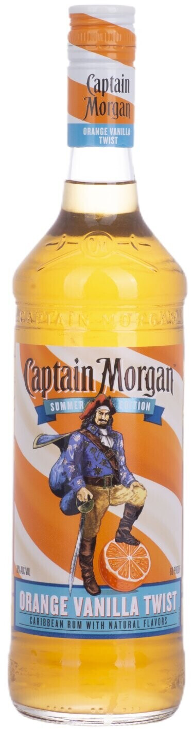 Captain Morgan 0,7l Preisvergleich ab Twist 41,86 € | Vanilla bei Orange 30