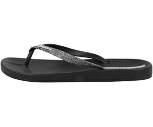 Tongs Femme IPANEMA - Modèle HIGH FASHION THONG - Noir - Pour Plage Et Piscine - Semelle 9 Cm