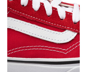 Vans old skool new arrivals red and white