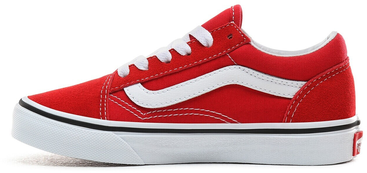 Vans kids on sale red