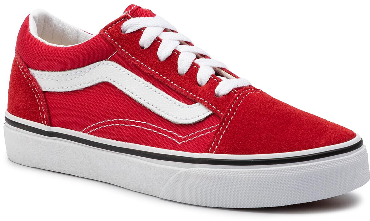 Vans Old Skool Kids racing red true white ab 55 00