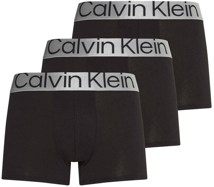 Calvin Klein Trunk 3 Pack in Grey 000NB3130A