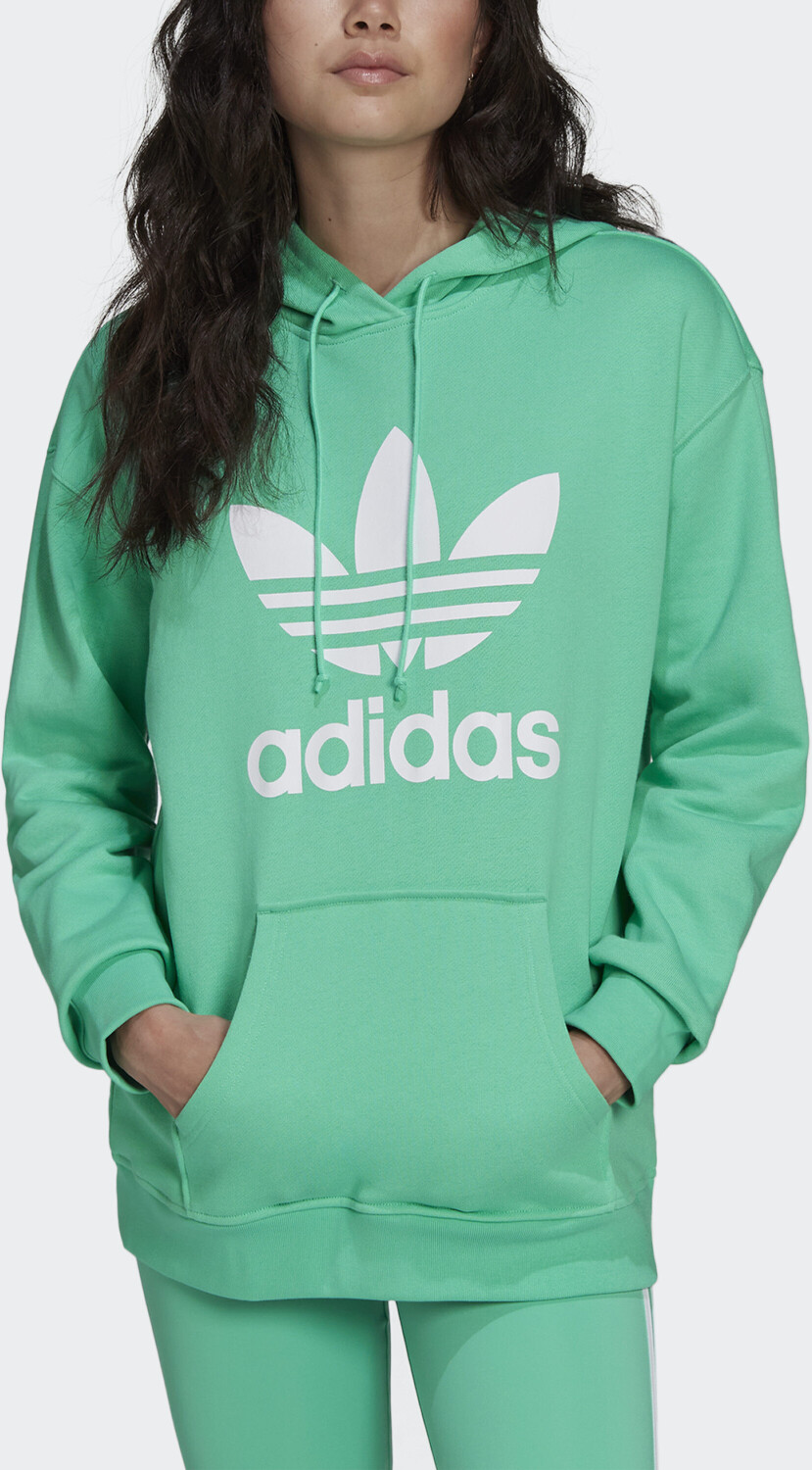 Buy Adidas Women Originals Adicolor Trefoil Hoodie hi-res green (HE6954)  from £79.64 (Today) – Best Deals on