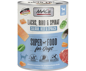 MAC's Dog Hundefutter Mit Lachs & Rind - 6 Dosen à 800g