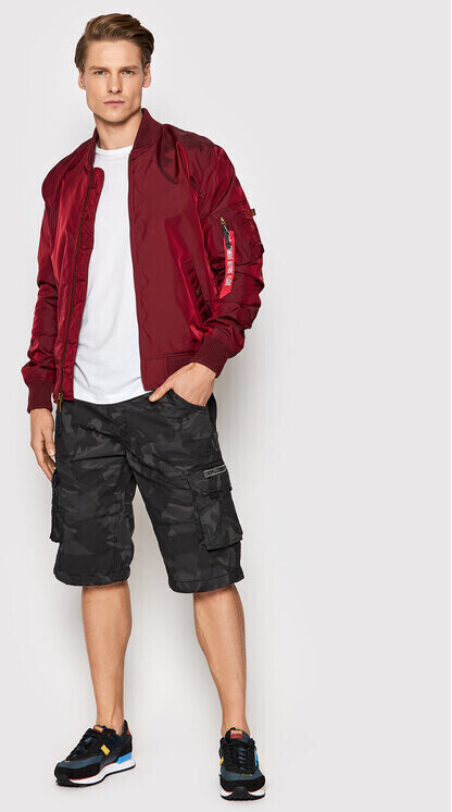Alpha industries jet shorts black camo store