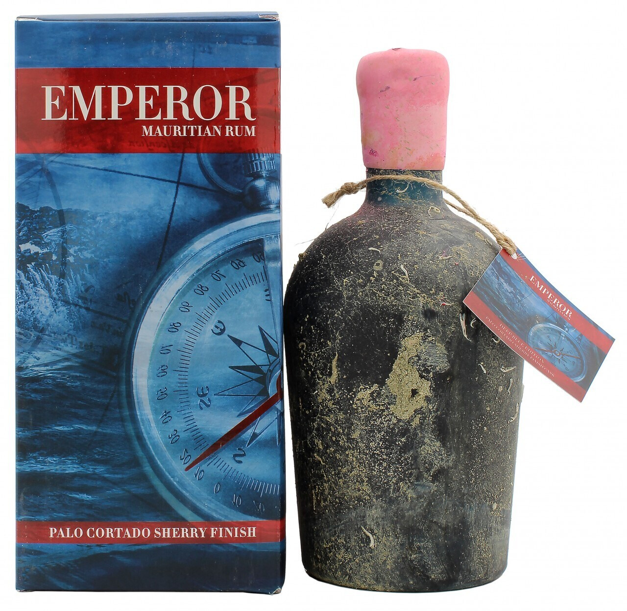 Emperor Deep Blue Mauritian Rum Palo Cartado Finish 0,7l 40%