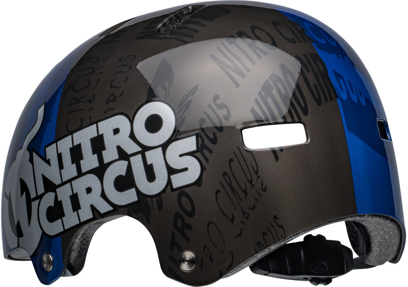 Bell Local silver-blue Nitro Circus