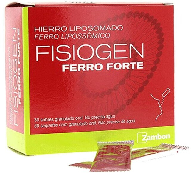 Zambon France S.A. Fisiogen Ferro Forte (30 sachets)