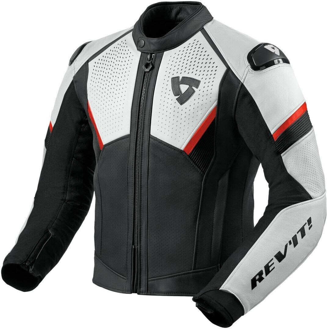 REV'IT! Blouson Matador noir/blanc/rouge