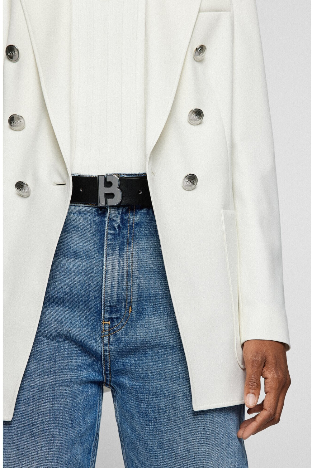 Hugo boss dress belt store