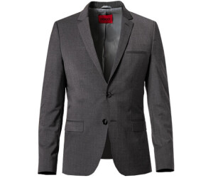 Hugo Boss Extra Slim Fit Jacket in Bi Stretch Fabric dark grey ab