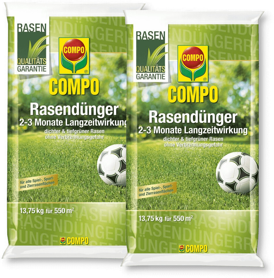 55+ Compo Rasendünger Langzeitwirkung 20 Kg, Dabei eignet sich der