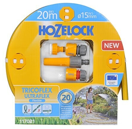 Hozelock Tricoflex Ultraflex Starter Set 15 mm 20 m (117021)