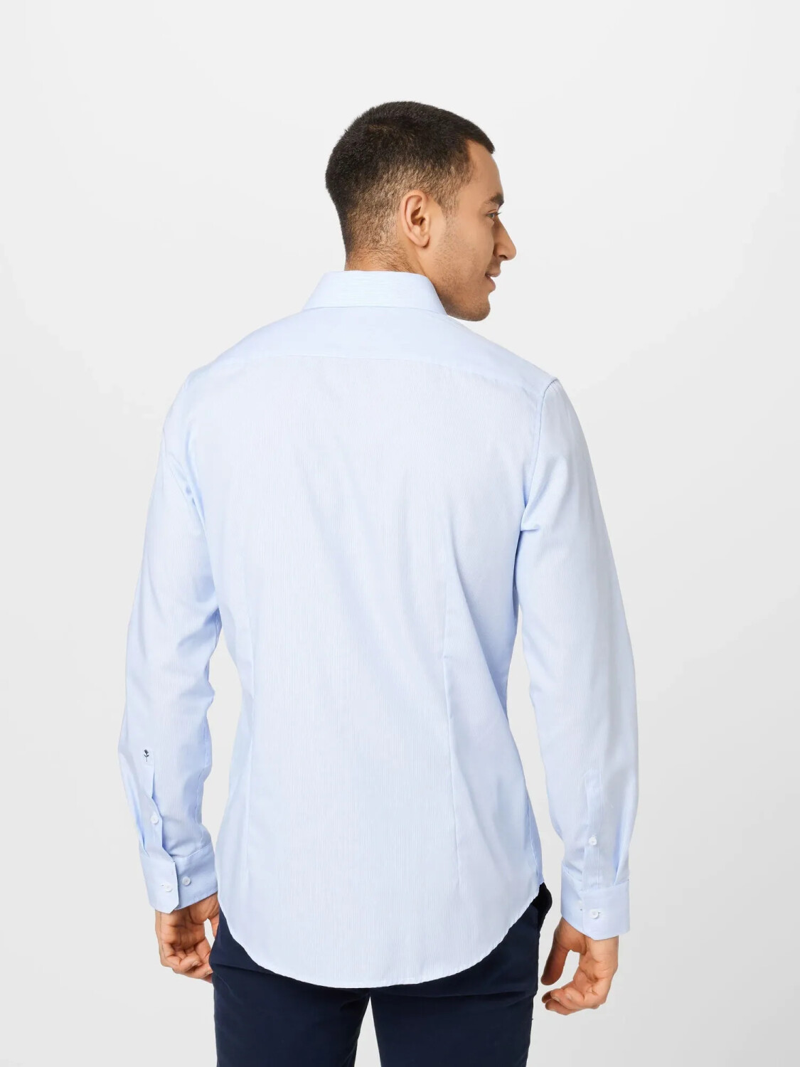 Seidensticker Bügelfreies Popeline Business Hemd in Slim mit Kentkragen  (01.653700-0011) hellblau ab 26,68 € | Preisvergleich bei