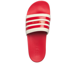 Buy Adidas Comfort Adilette wonder white vivid red gold metallic