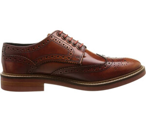 Buy Base London Men s Woburn Hi Shine Leather brogue Shoes Tan