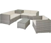 Tectake rattan lounge pisa new arrivals