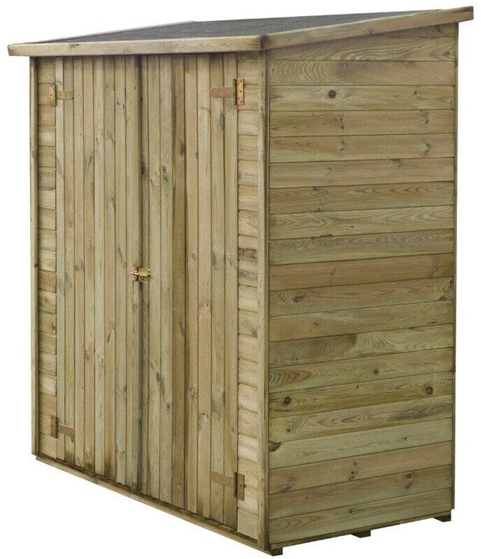 Armoire de jardin en bois, murale, adossable pour rangement