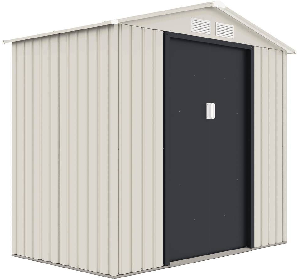 Habitat et Jardin Abri de jardin métal Nebraska 2,70 m² beige/anthracite