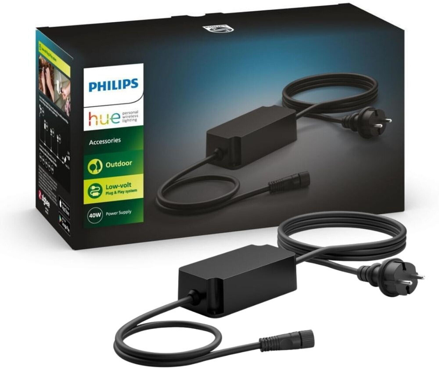 Philips Hue Outdoor Netzteil 40W 24V IP67 (929003149201) ab 41,84 €