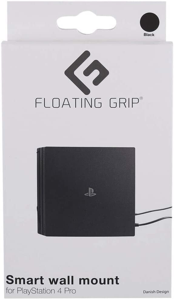 Floating Grip PS4 Pro Wall Mount - Smart Wall Mount Black