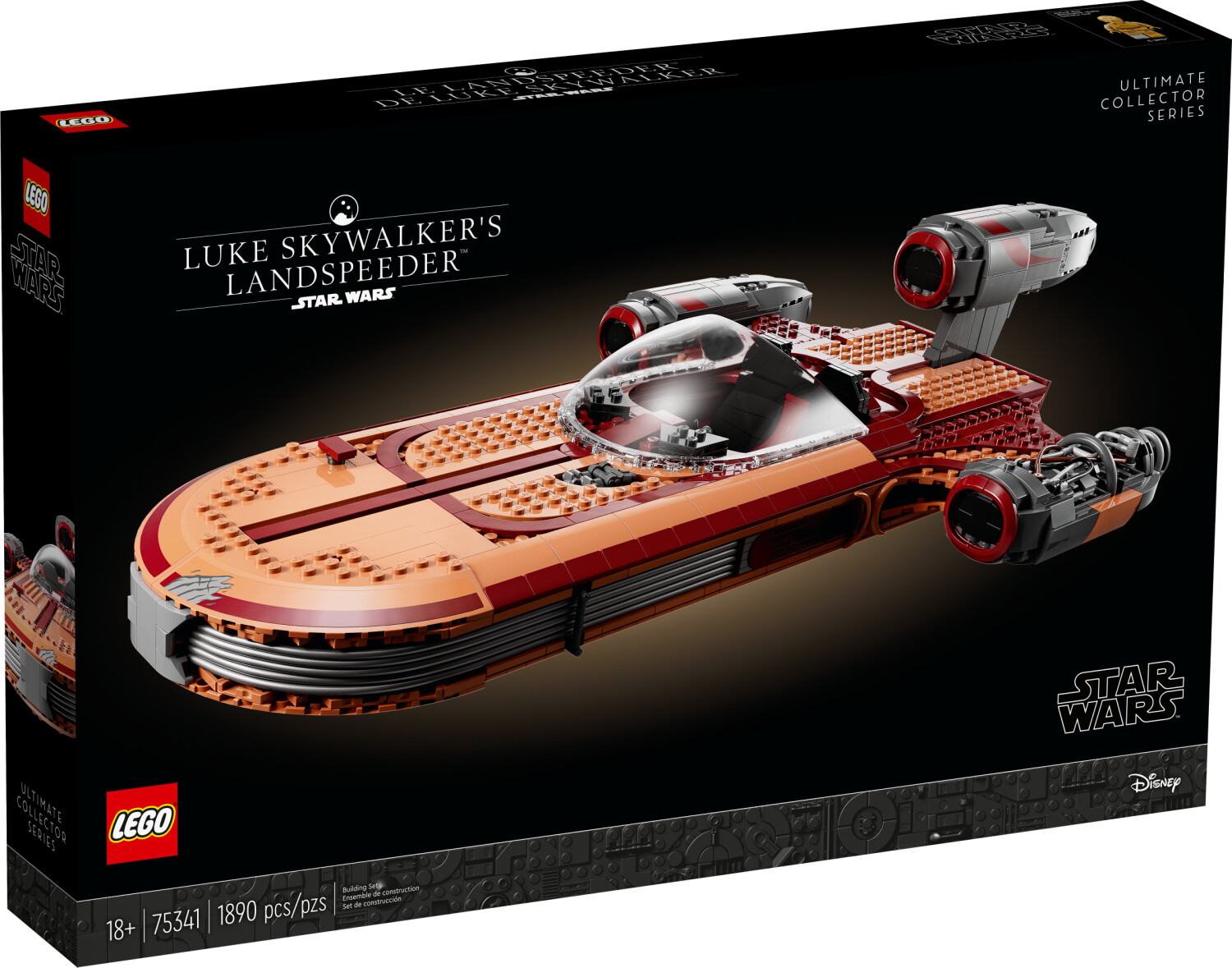 Soldes LEGO Star Wars - Le X-Wing Fighter de Luke Skywalker (75301) 2024 au  meilleur prix sur