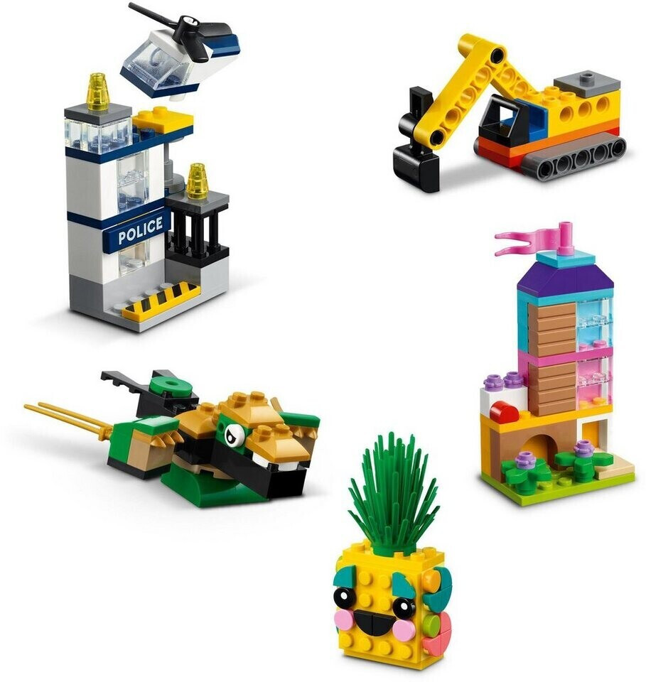 LEGO 90 Anni di Gioco Scatola con Mattoncini Colorati per