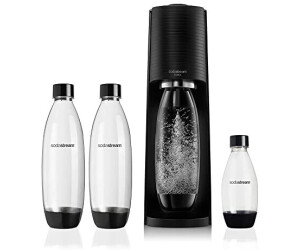 SodaStream Terra Black Value Pack mit Zylinder und Preisvergleich x 1 Flasche Flaschen und x | x 1/2L Quick x3 € ab 71,99 1 bei Connect 1L spülmaschinenfest 2