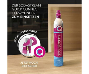 SodaStream Terra Black Value Pack x3 mit 2 x 1L Flaschen und 1 x 1/2L Flasche  spülmaschinenfest und 1 x Quick Connect Zylinder ab 71,99 € |  Preisvergleich bei