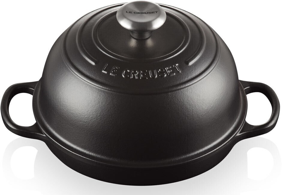 Le Creuset Signature Bread Roaster (24 cm) black matt