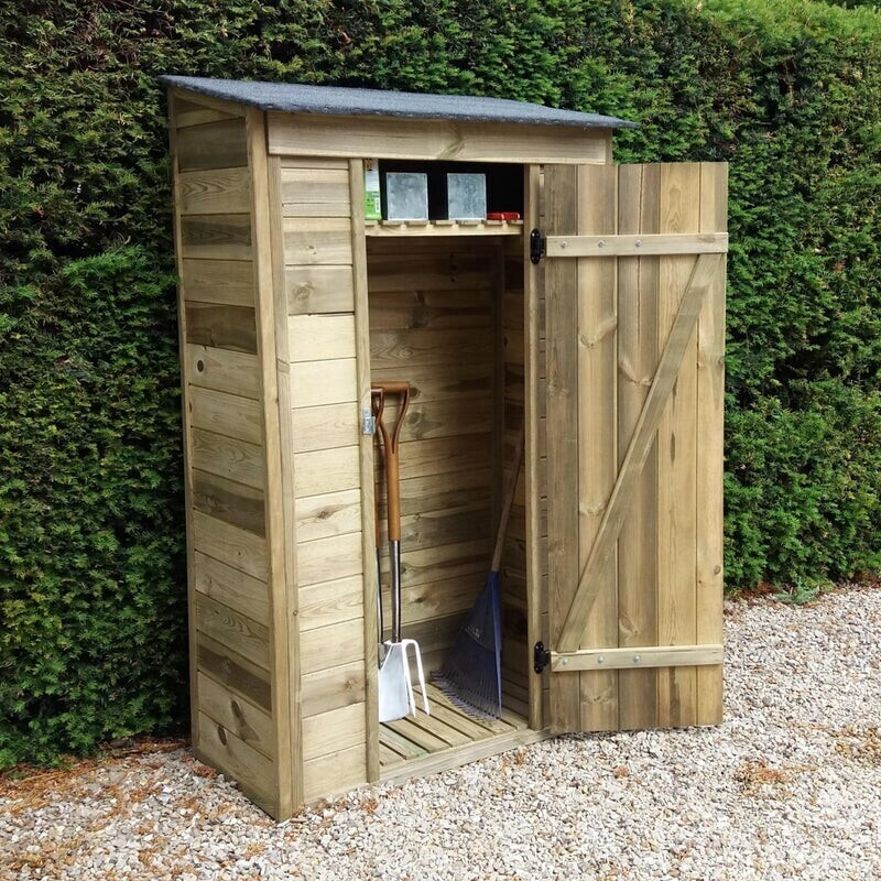habrita Abri de jardin mural grandes dimensions en bois
