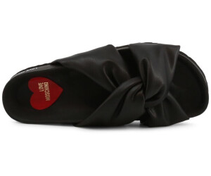 Moschino Nappa Leather Pool Slides ab 79 50 Preisvergleich bei
