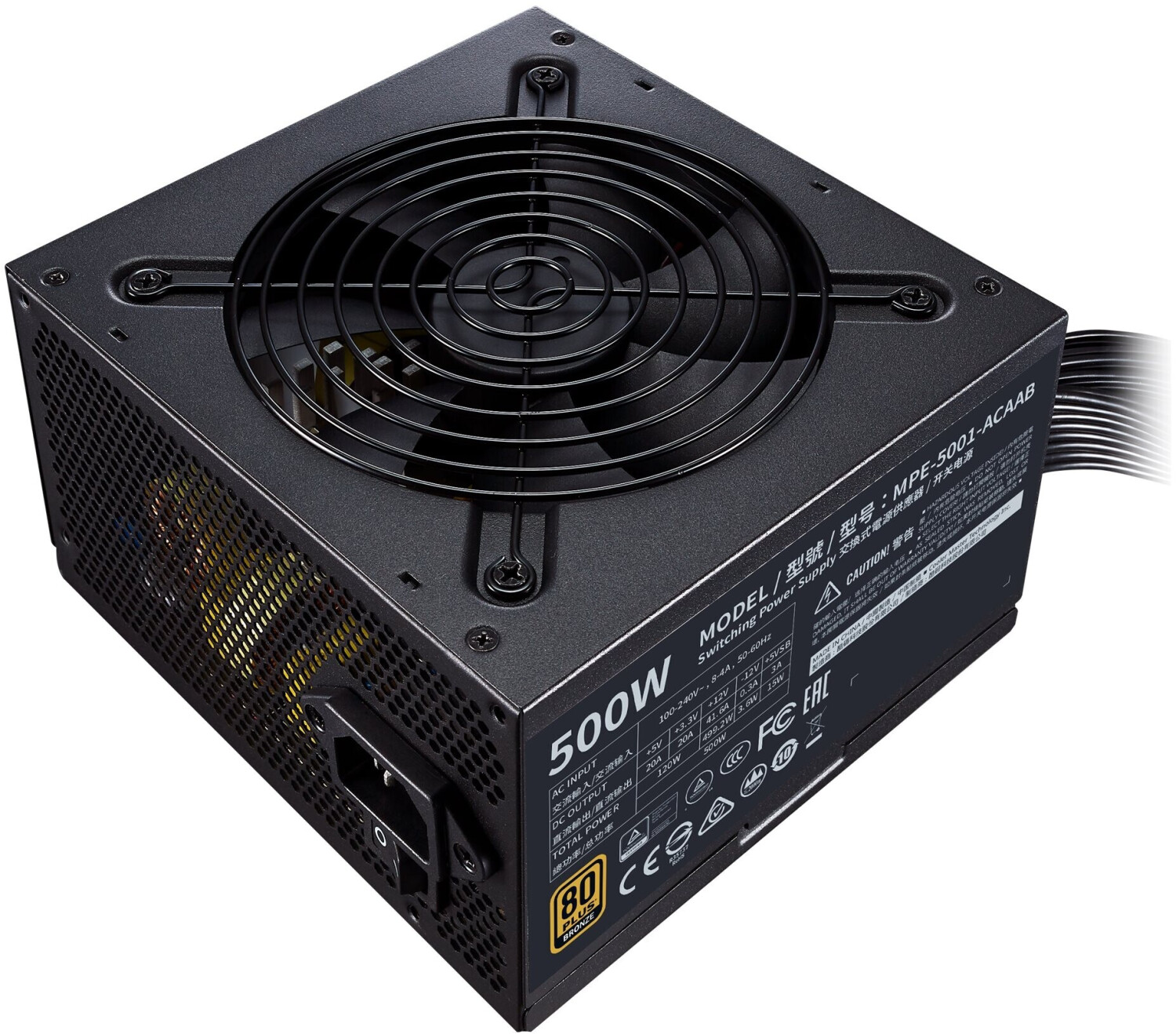 CoolerMaster MWE Bronze V2 500W bulk