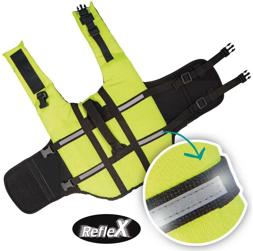Nobby Gilet de sauvetage pour chien XS 25cm Fluo Yellow
