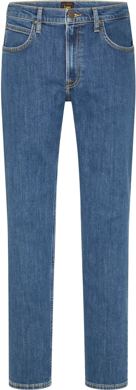 Lee Brooklyn Straight mid stone wash