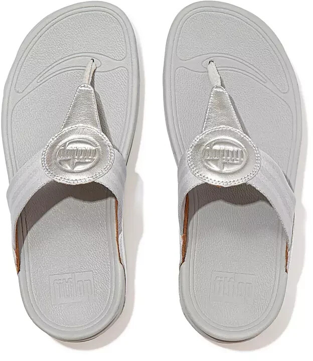 Silver discount fitflop sandals