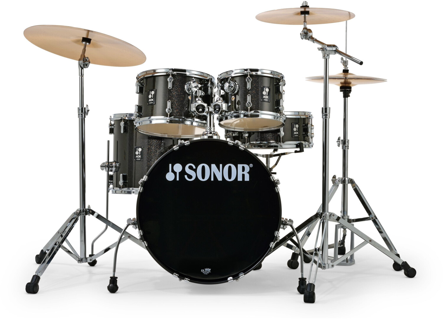 Sonor AQX Studio Set BMS Black Midnight Sparkle