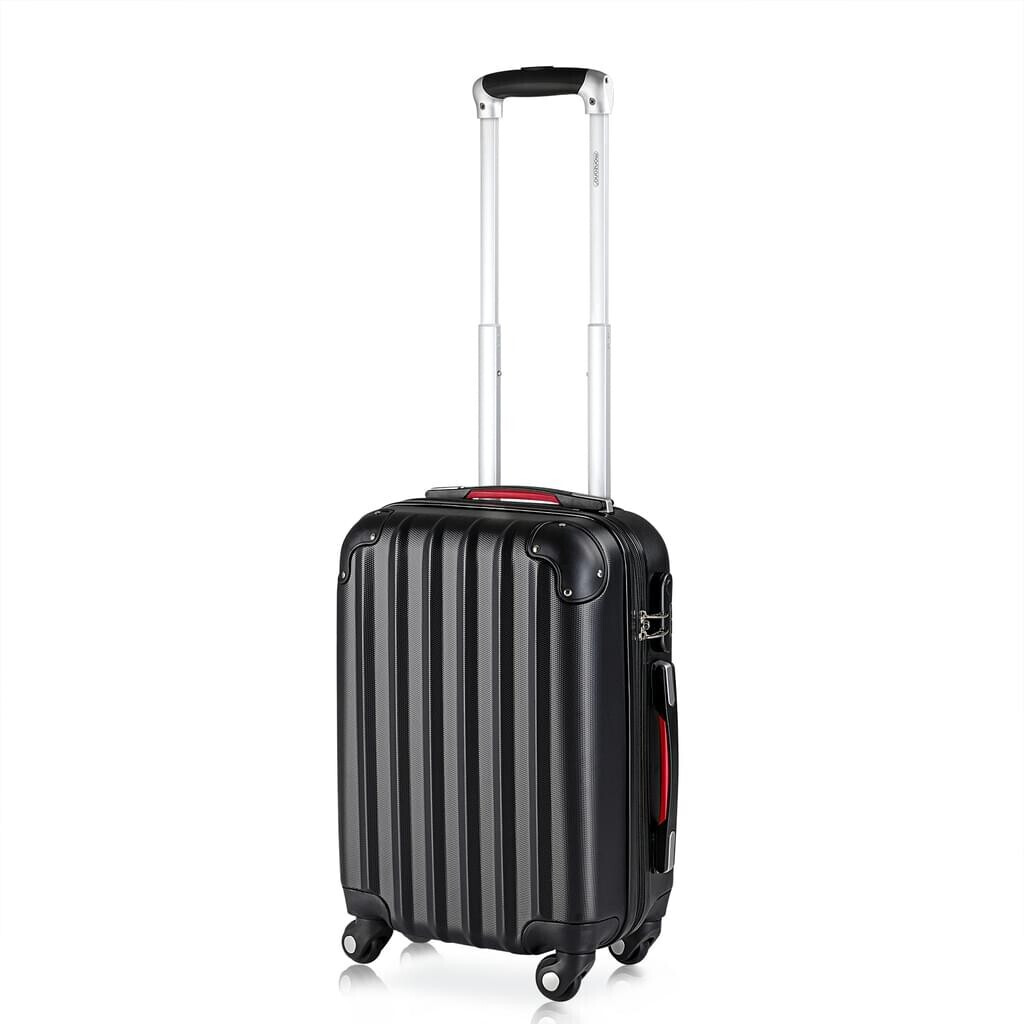 Monzana Baseline 4 Wheel Trolley 50 cm black