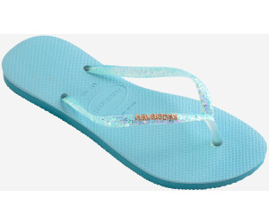 Buy Havaianas Slim Glitter Flourish Nautical Blue from 17.00