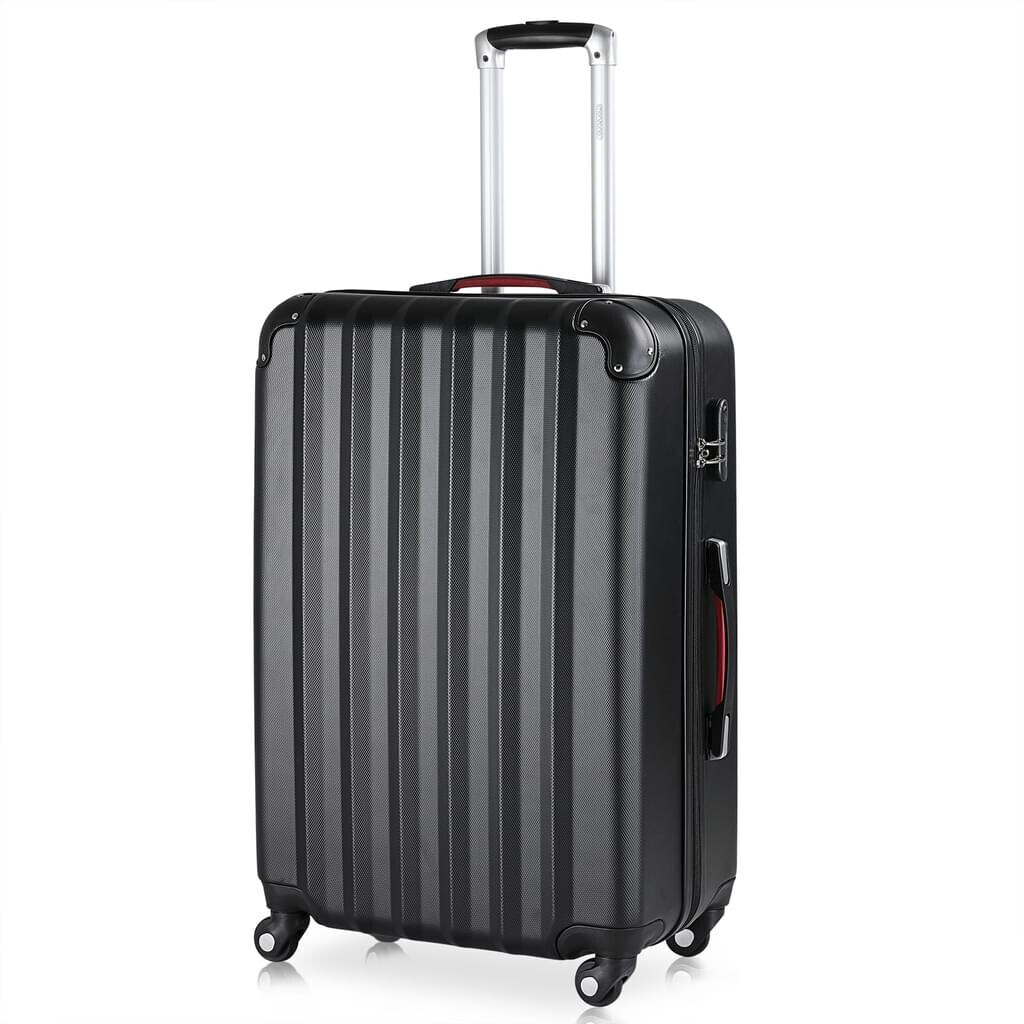 Monzana Baseline 4 Wheel Trolley 70 cm black