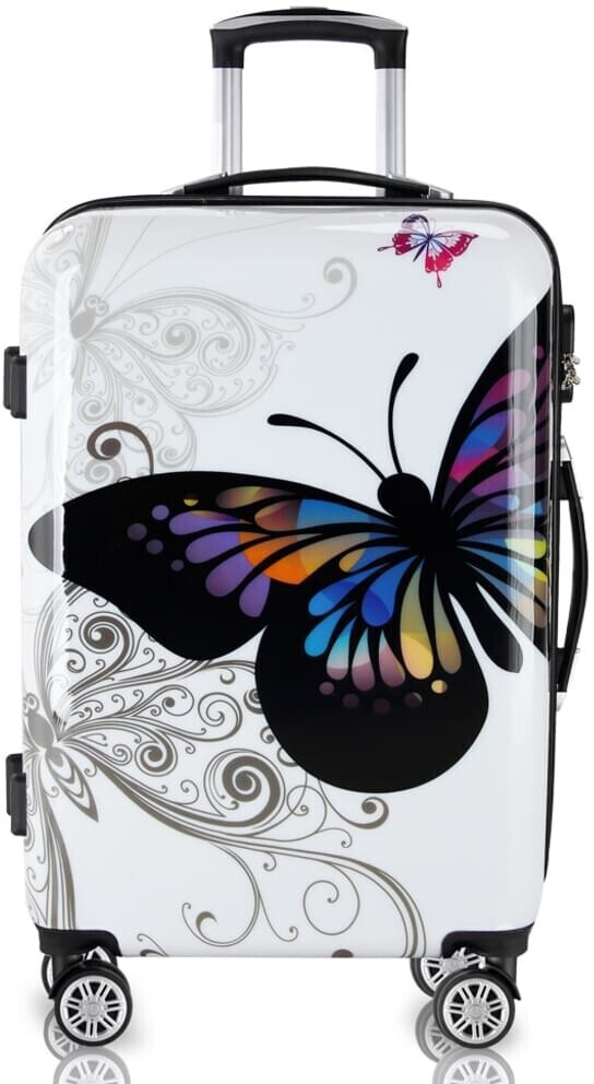 Monzana Butterfly 4 Wheel Trolley 56 cm