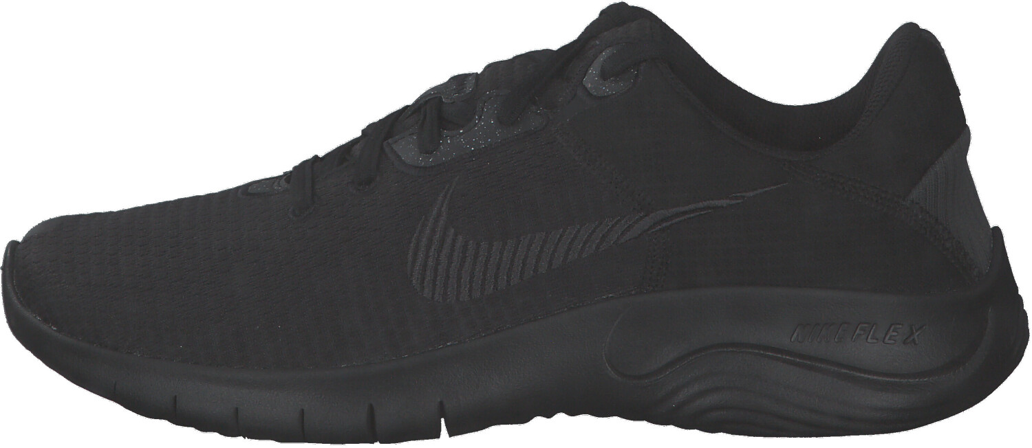Black nike running shoes deals